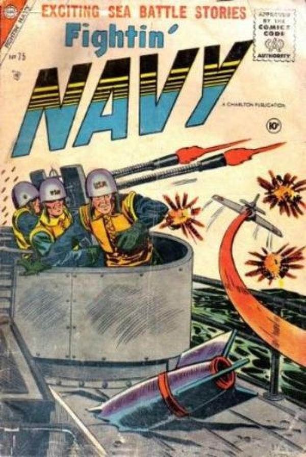 Fightin' Navy #75 cover