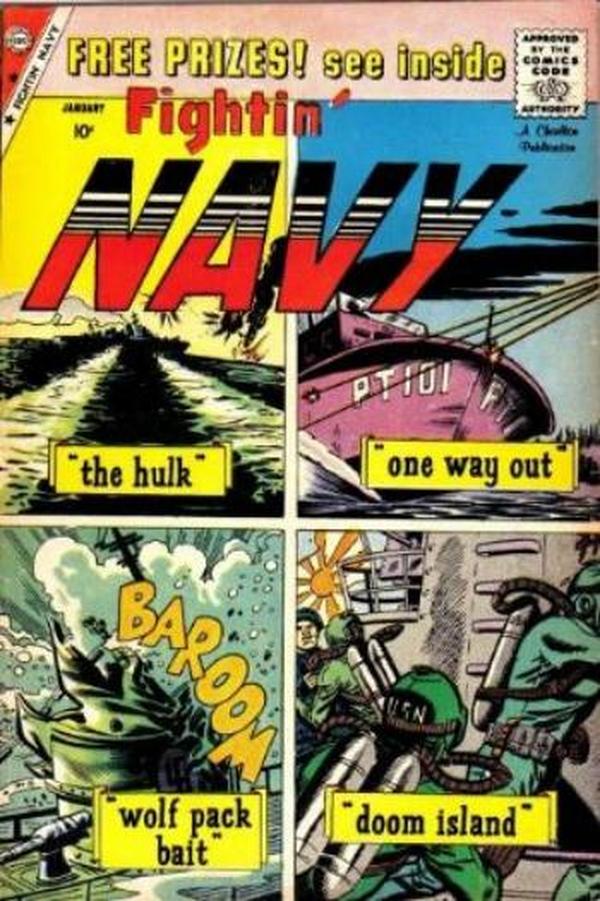 Fightin' Navy #90 cover