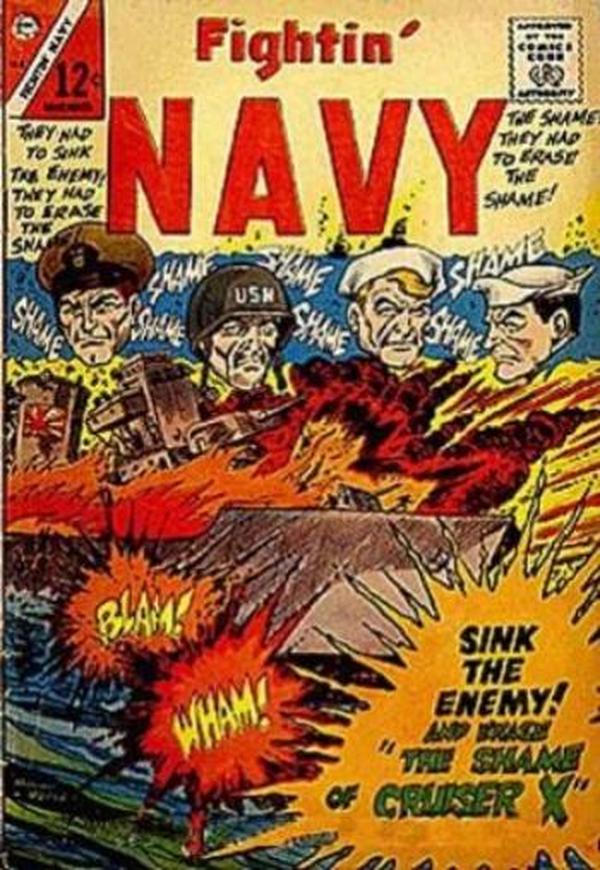Fightin' Navy #123 cover
