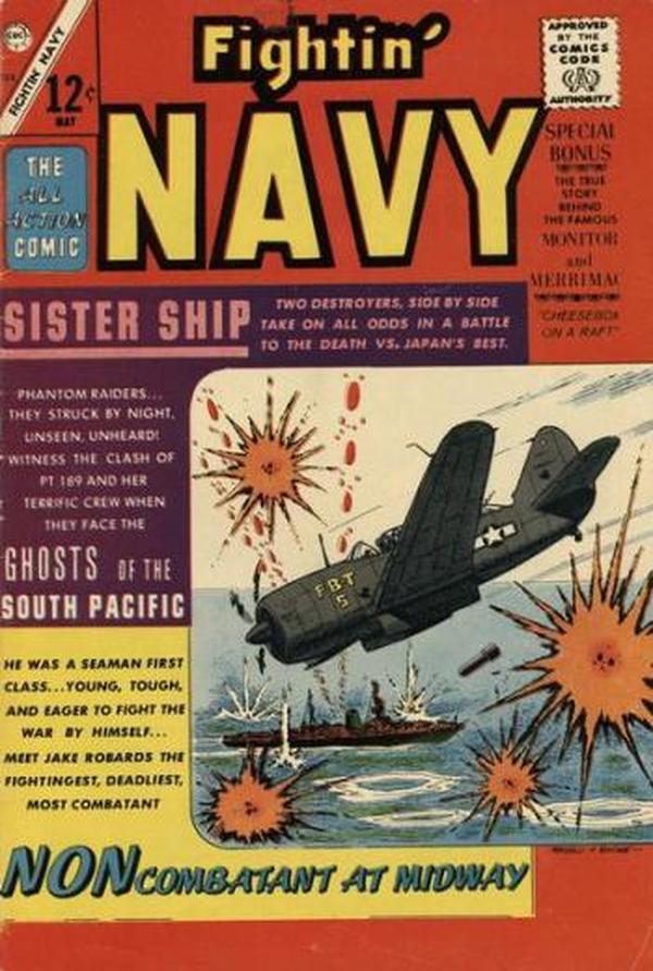 Fightin' Navy #125 cover