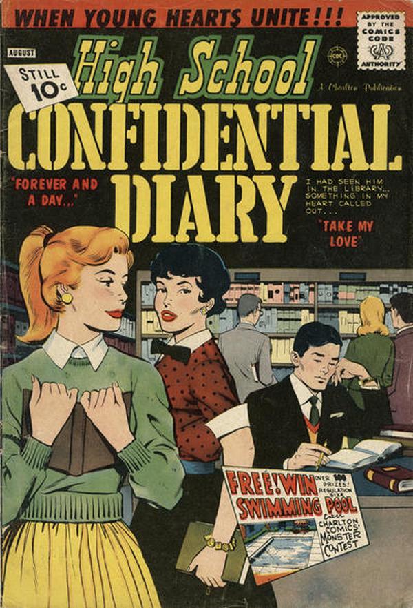 High School Confidential Diary #8 cover