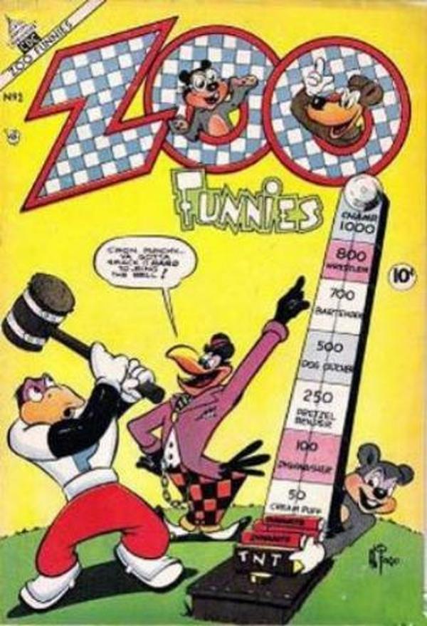 Zoo Funnies #3 cover