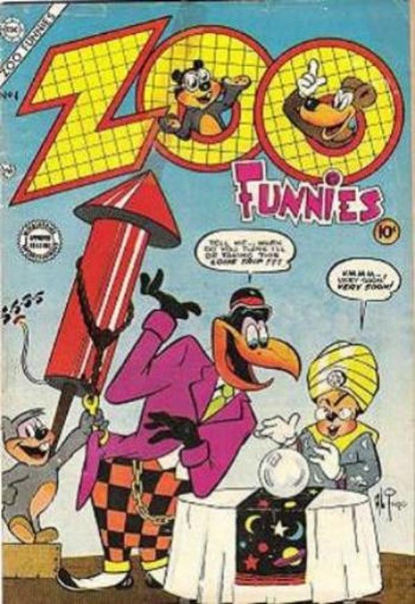 Zoo Funnies #4 cover