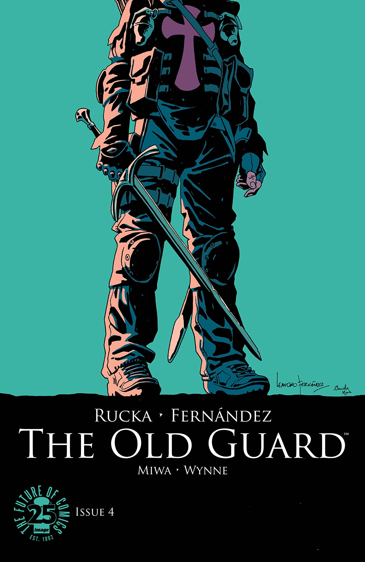 The Old Guard #4 cover