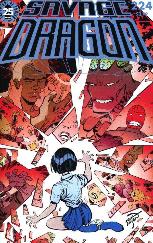 Savage Dragon #224 cover