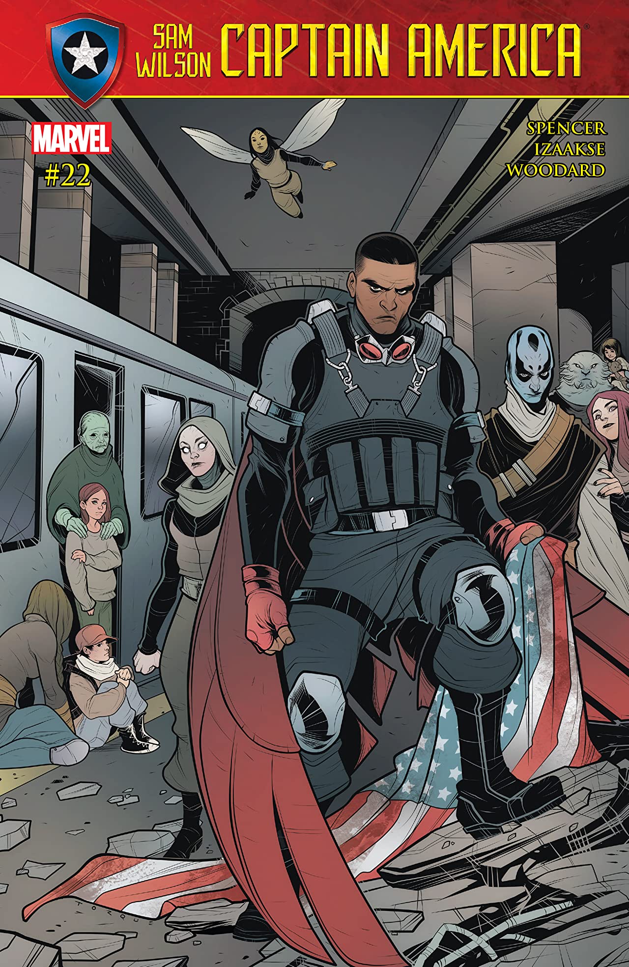 Captain America: Sam Wilson #22 cover