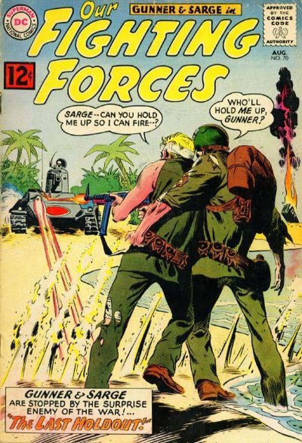Our Fighting Forces #70 cover