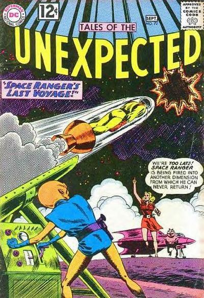 Tales of the Unexpected #72 cover