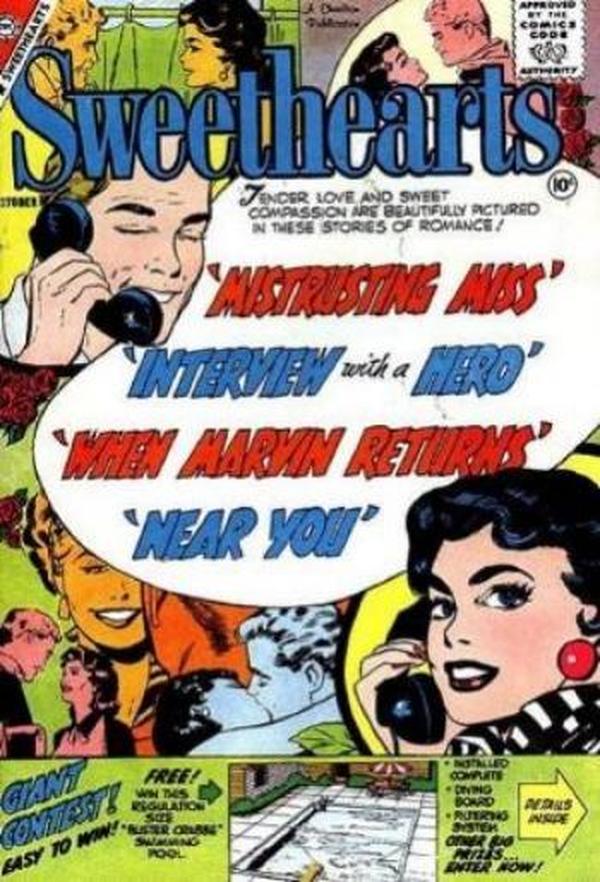 Sweethearts #50 cover