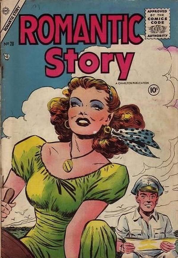 Romantic Story #28 cover