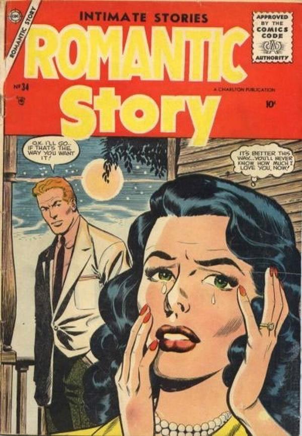 Romantic Story #34 cover
