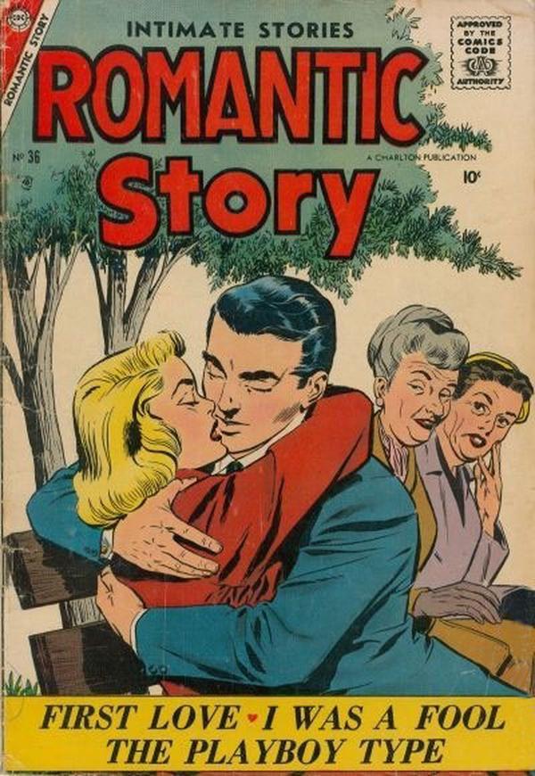 Romantic Story #36 cover