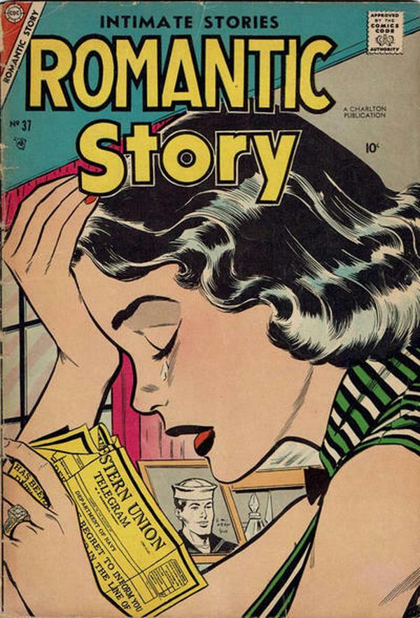 Romantic Story #37 cover