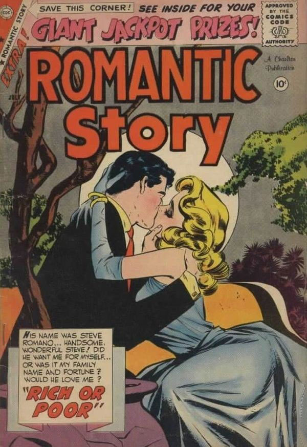 Romantic Story #44 cover
