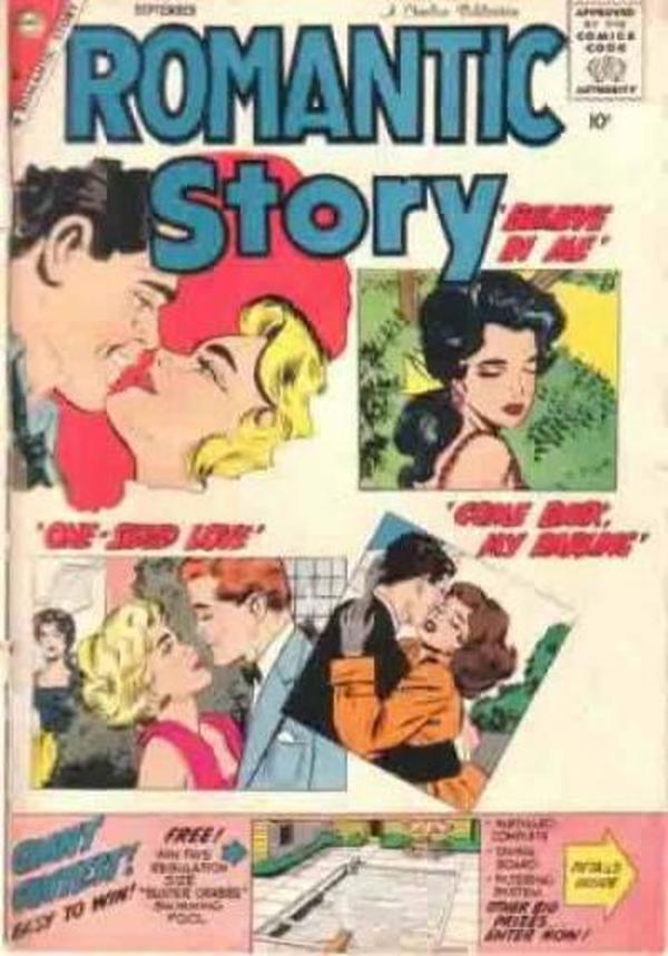 Romantic Story #45 cover