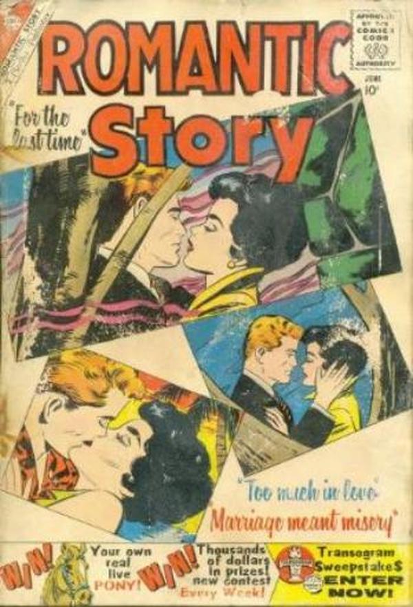 Romantic Story #49 cover
