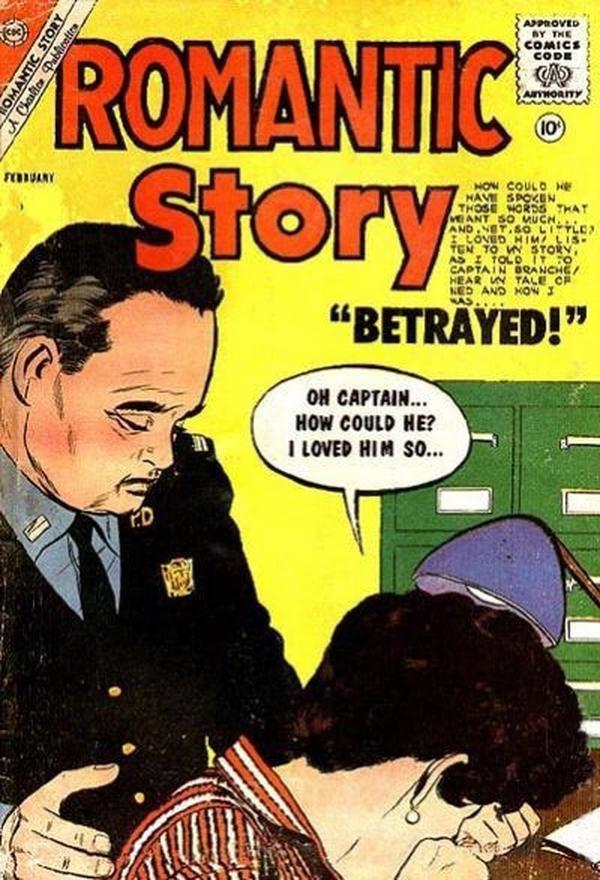 Romantic Story #53 cover