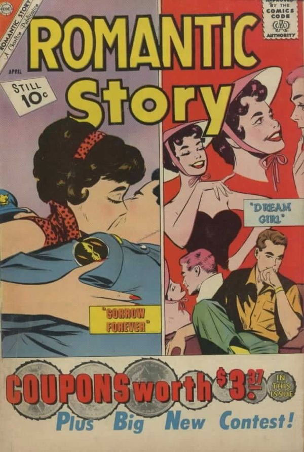 Romantic Story #54 cover