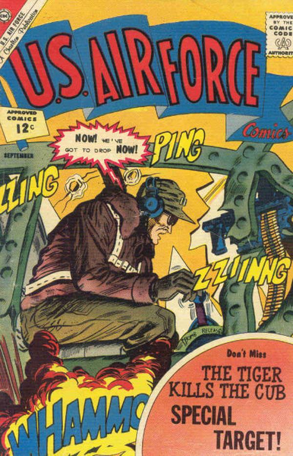 U.S. Air Force Comics #23 cover