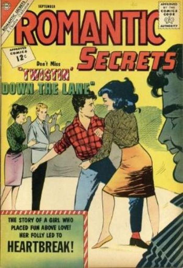 Romantic Secrets #40 cover