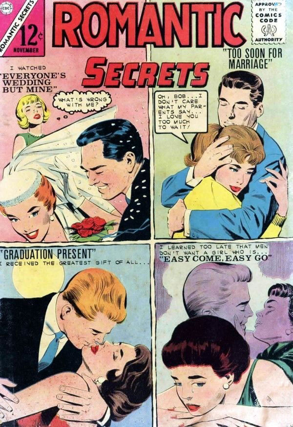 Romantic Secrets #47 cover