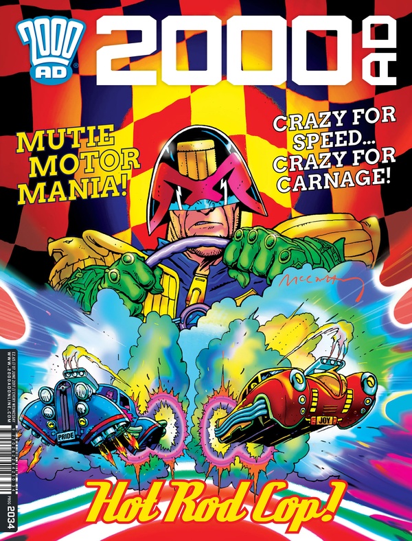 2000 AD #2034 cover