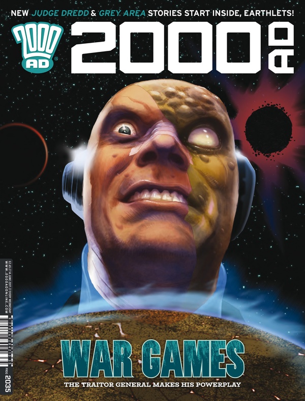 2000 AD #2035 cover