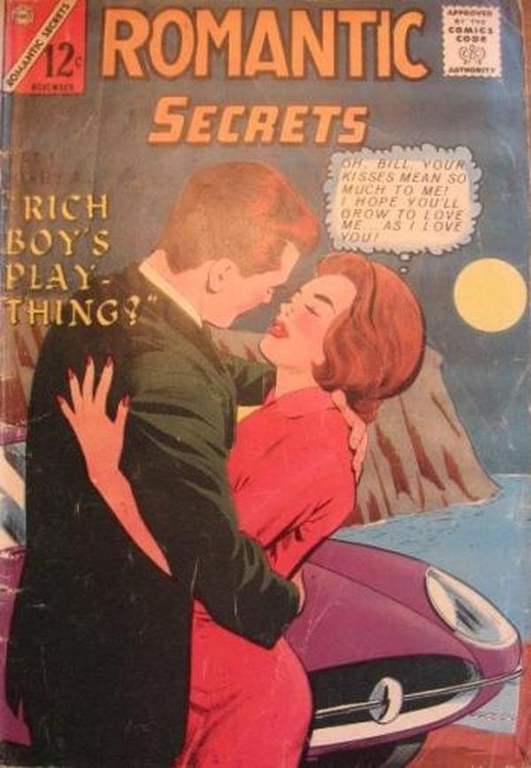 Romantic Secrets #52 cover