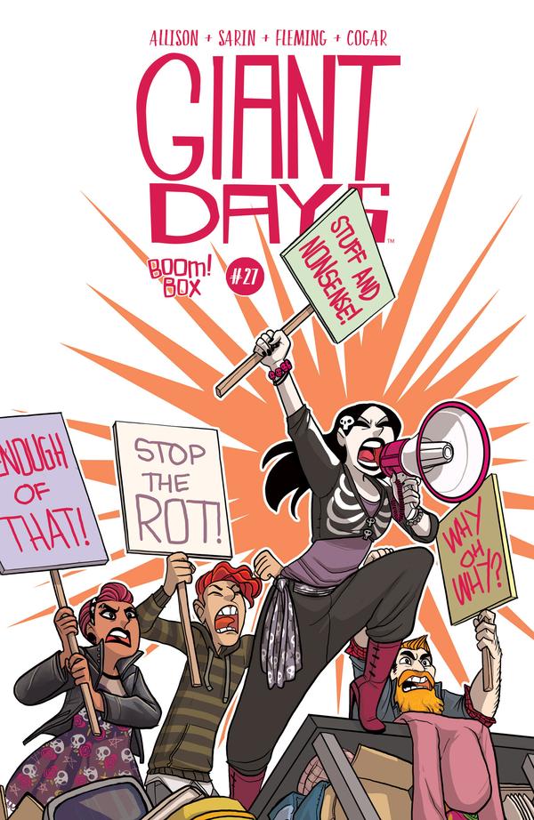 Giant Days #27 cover