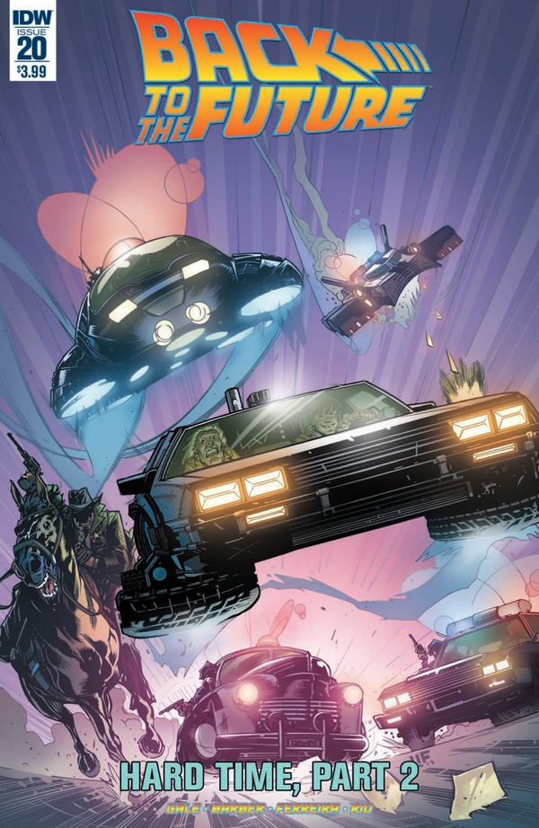 Back to the Future #20 cover