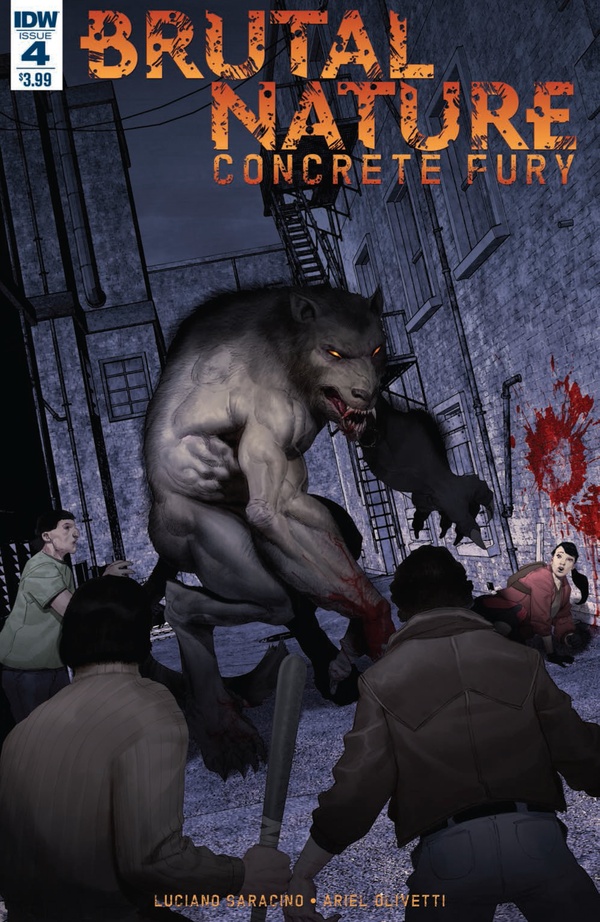 Brutal Nature: Concrete Fury #4 cover