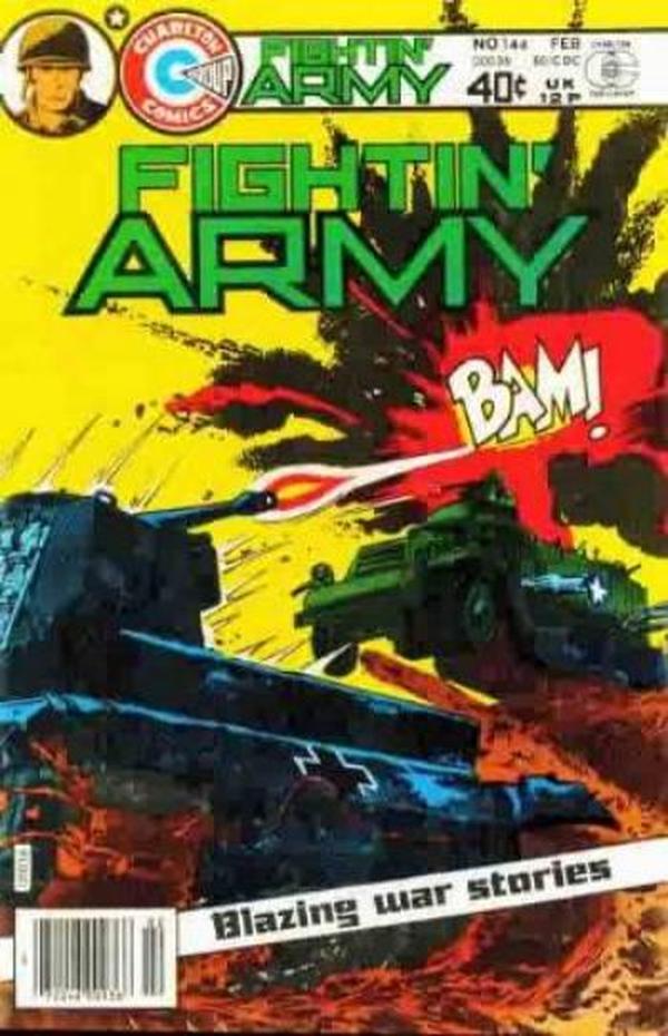 Fightin' Army #144 cover