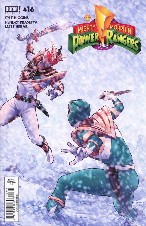 Mighty Morphin Power Rangers #16 cover