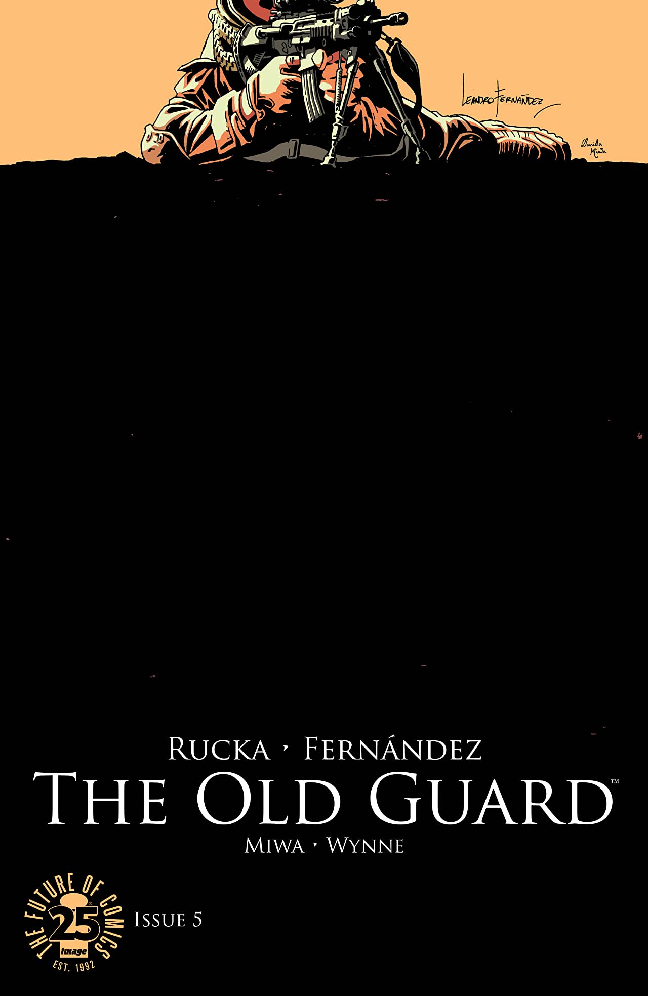 The Old Guard #5 cover