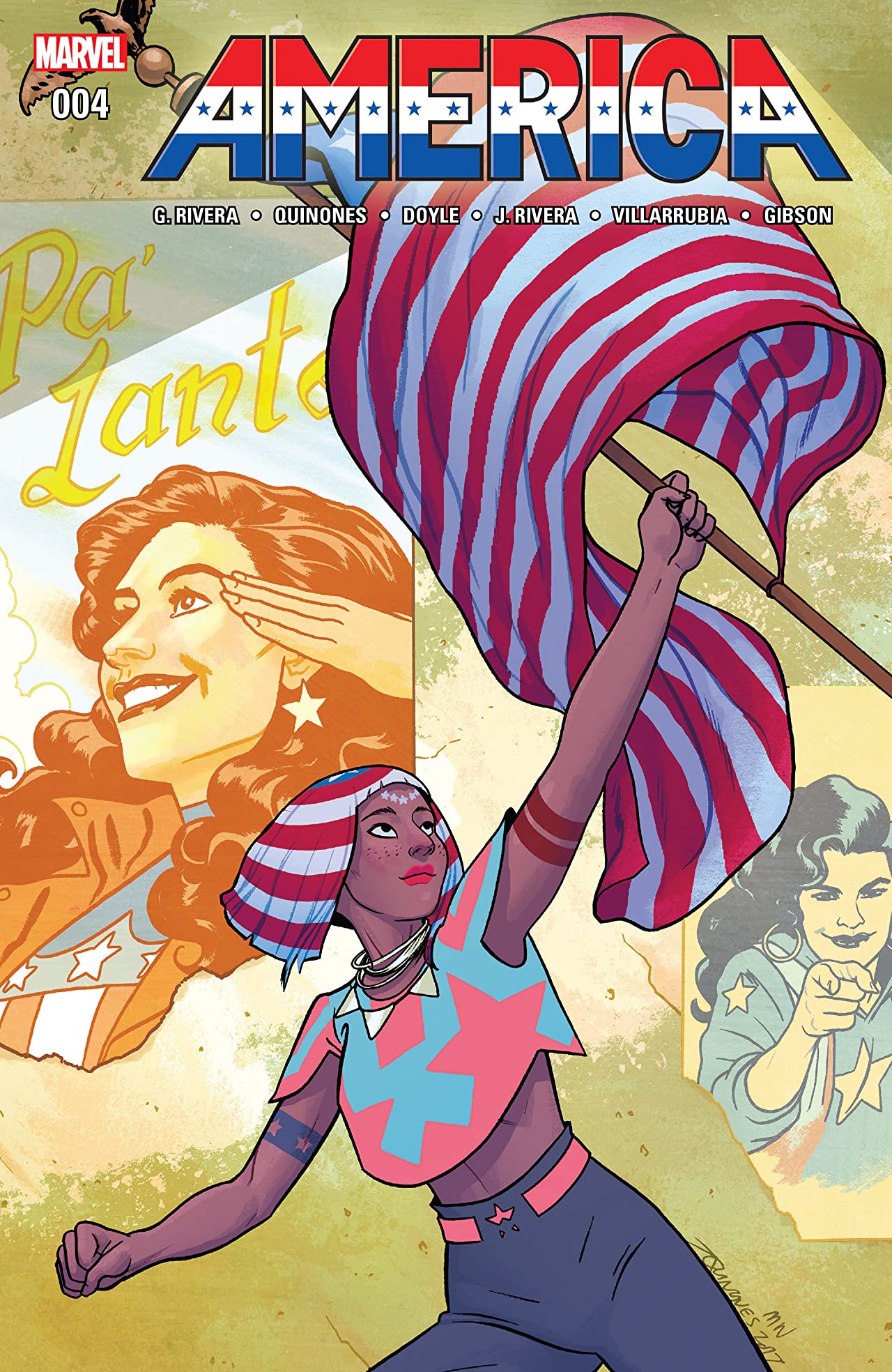 America #4 cover