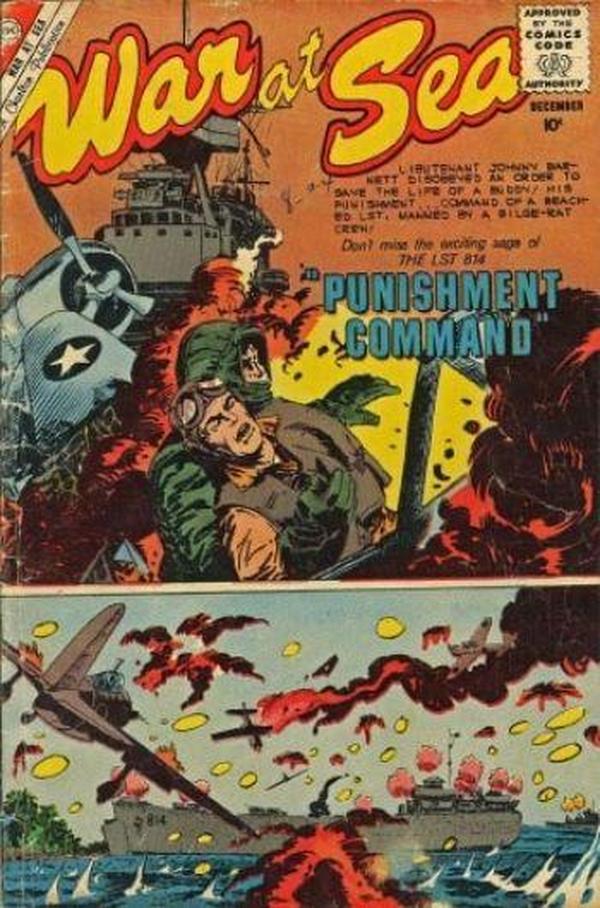 War at Sea #39 cover