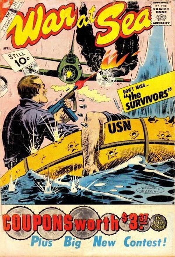 War at Sea #41 cover