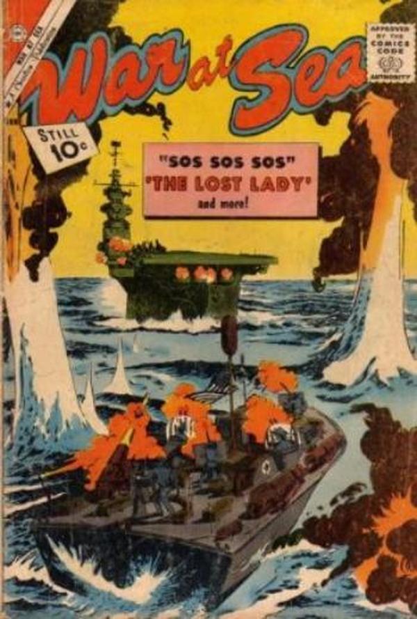 War at Sea #42 cover