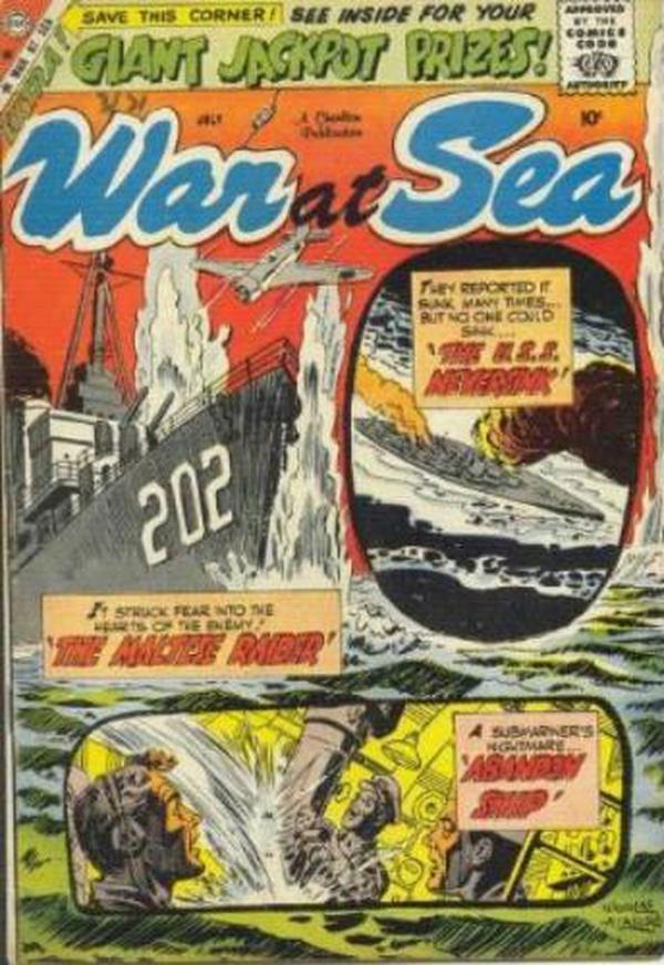 War at Sea #31 cover