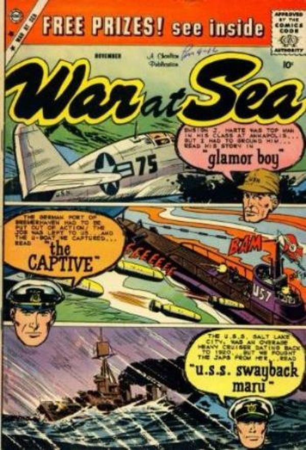 War at Sea #33 cover