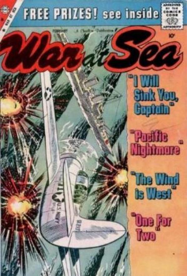 War at Sea #34 cover