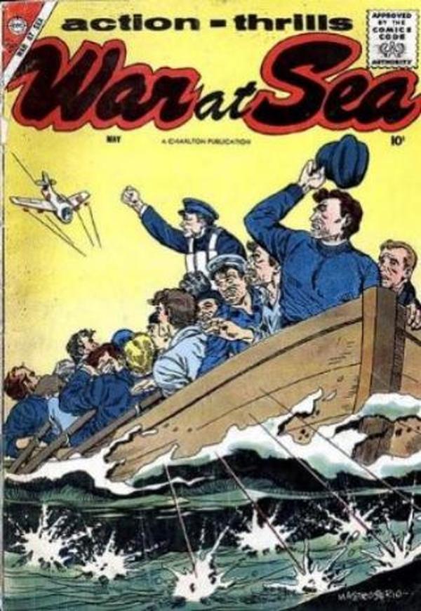 War at Sea #25 cover