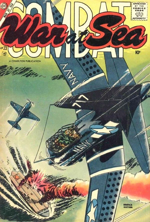 War at Sea #23 cover