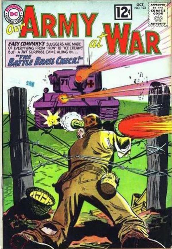 Our Army at War #123 cover