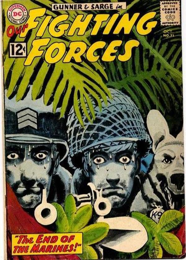 Our Fighting Forces #71 cover
