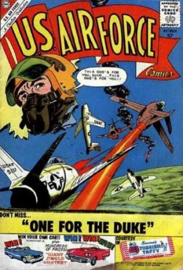 U.S. Air Force Comics #12 cover