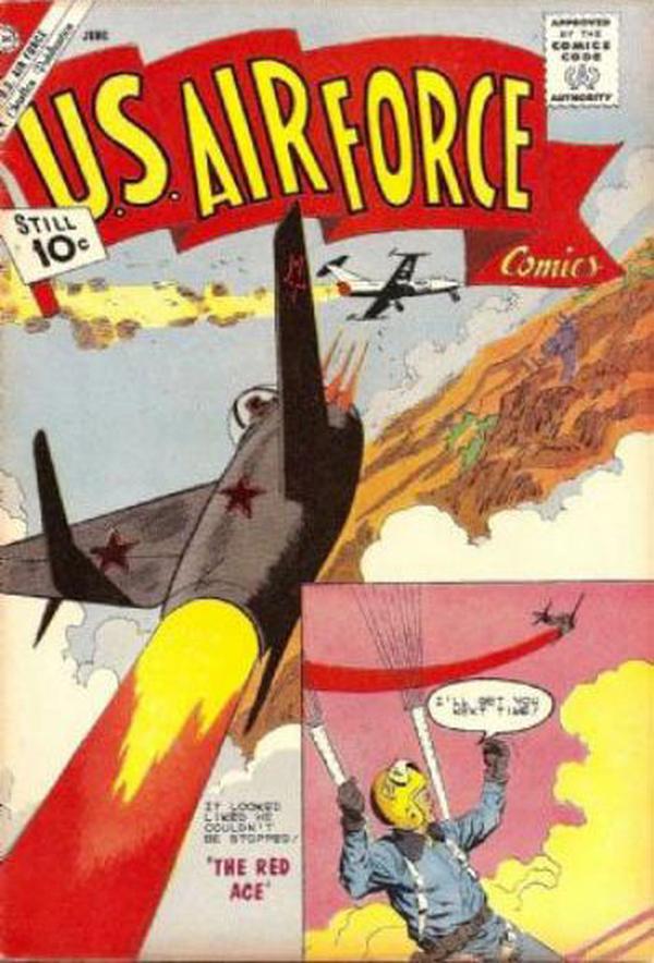 U.S. Air Force Comics #16 cover