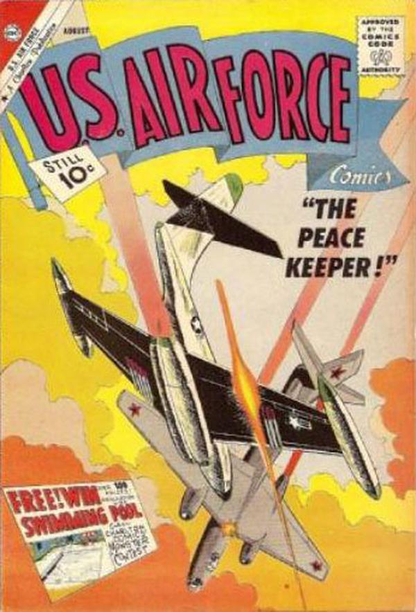U.S. Air Force Comics #17 cover