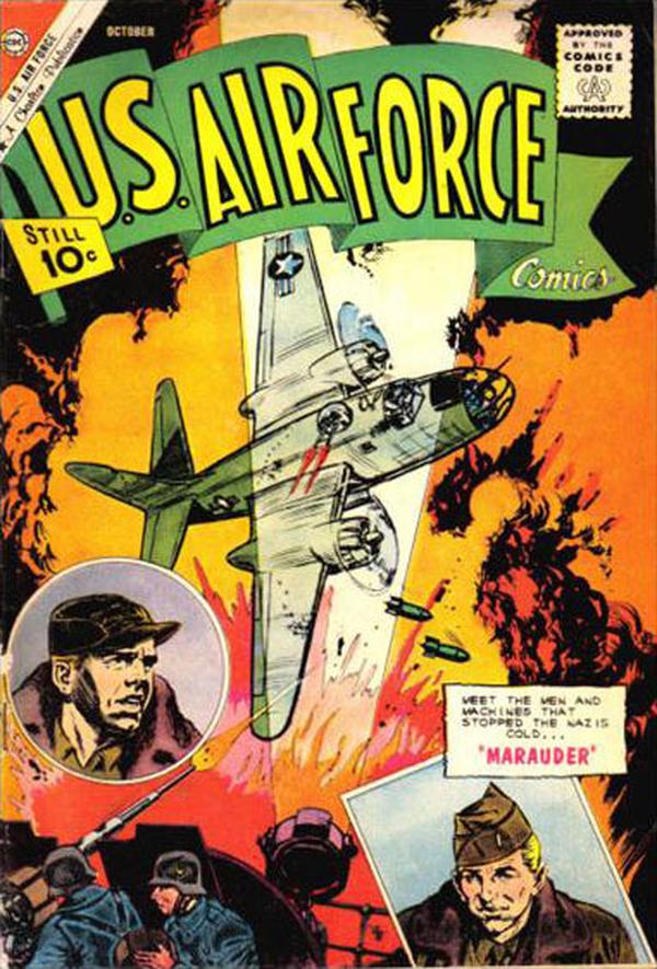 U.S. Air Force Comics #18 cover