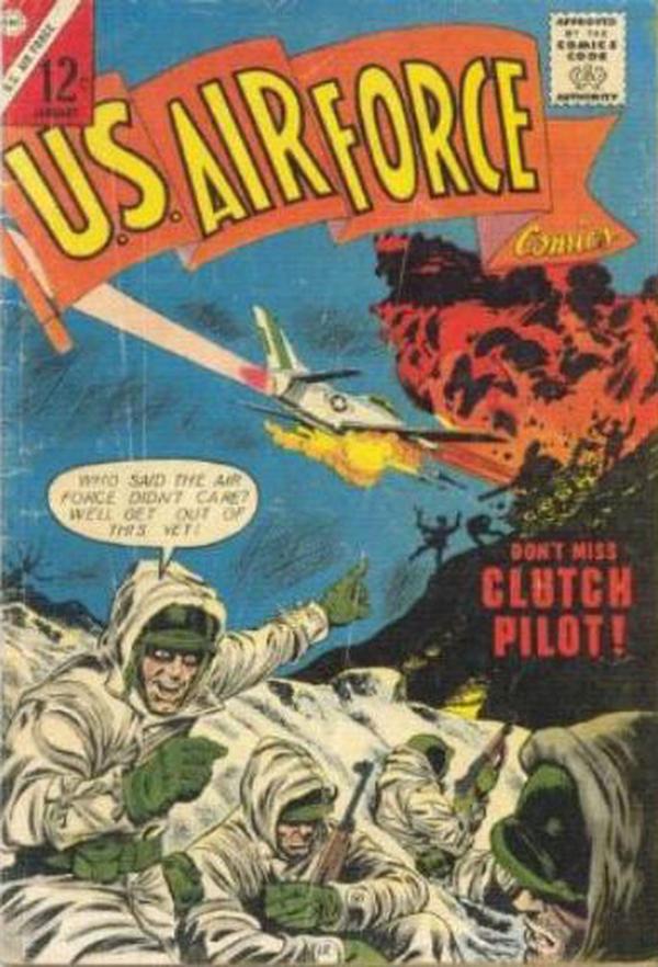 U.S. Air Force Comics #25 cover